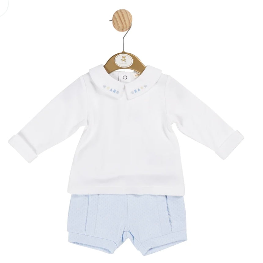 Mintini Blue & White Two Piece Set MB5975