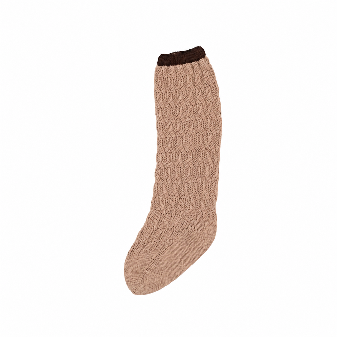 PRE ORDER RAHIGO BOYS CAMEL & CHOCOLATE SOCKS 26259