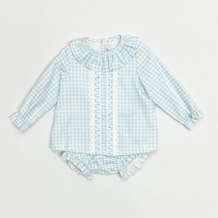 Babine Baby Girls Dogtooth Dress & Matching Knickers 2412008