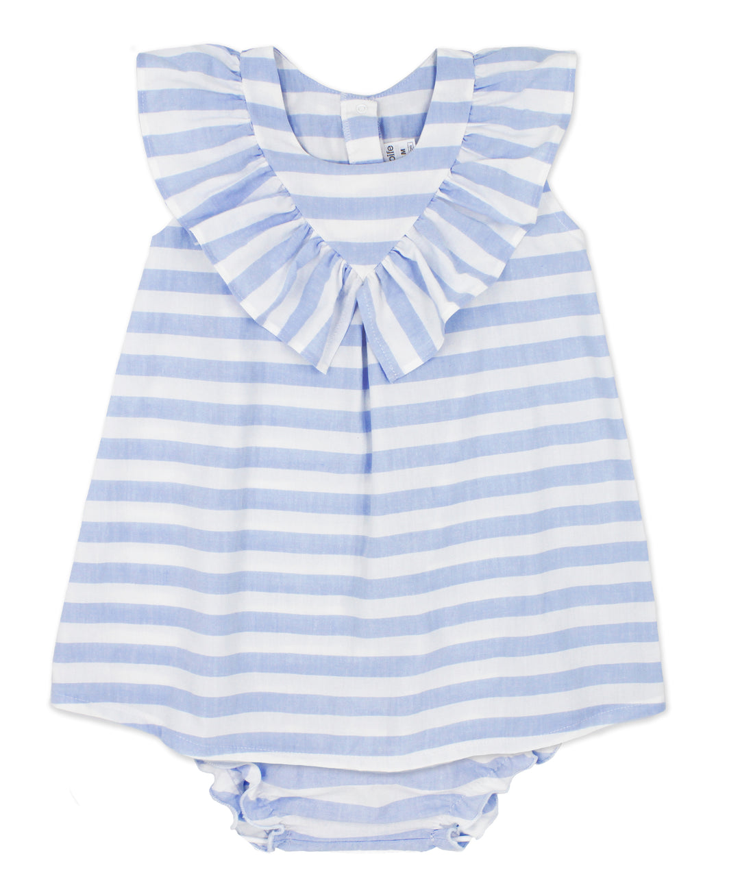 Rapife Blue & White Striped Dress And Knickers 4515S24B