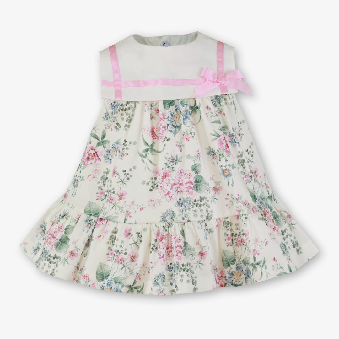 Miranda Baby Girl Pink Ribbon Floral 152V