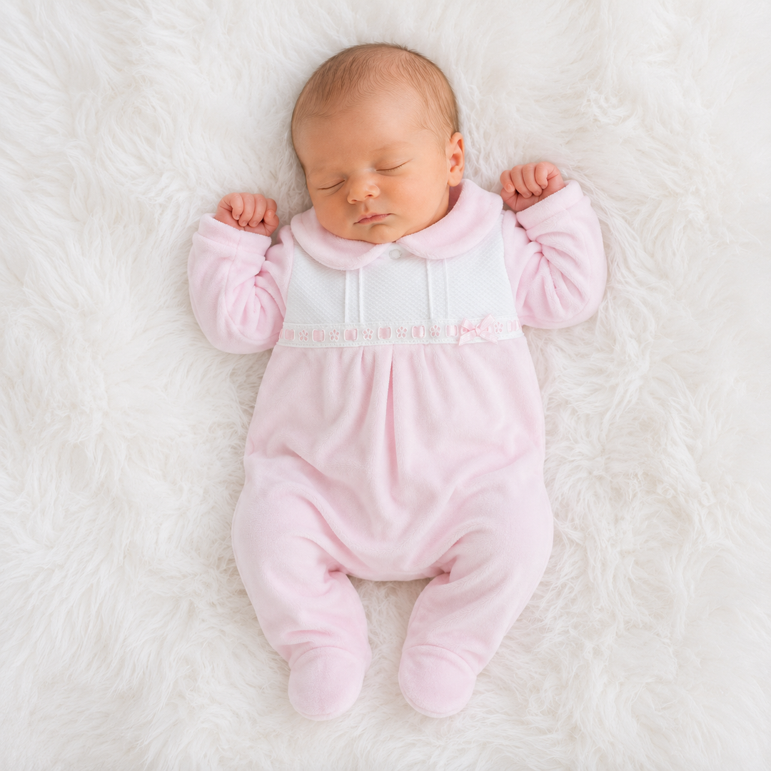 SARDON PINK RIBBON BABYGROW 745