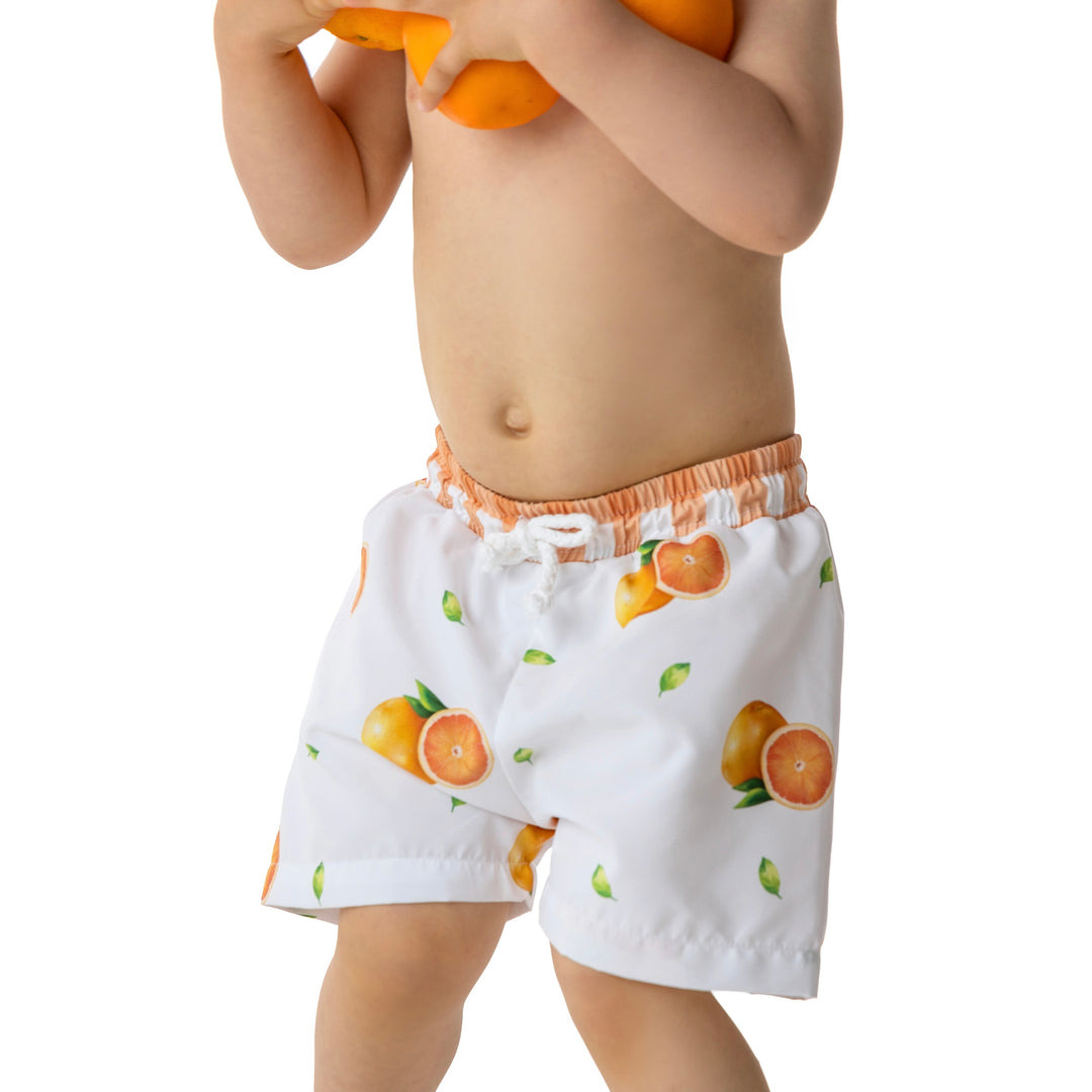 Meia Pata Boys Oranges Swim Shorts MP019SS24