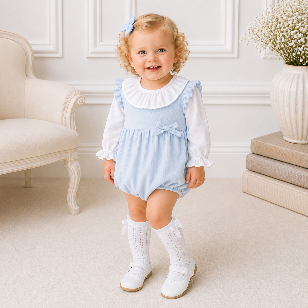 RAPIFE BABY GIRLS DREAMY BLUE ROMPER 4207