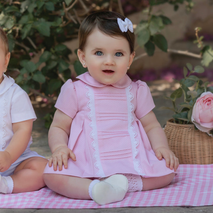 Miranda Baby Girls Pink Dress 26/V