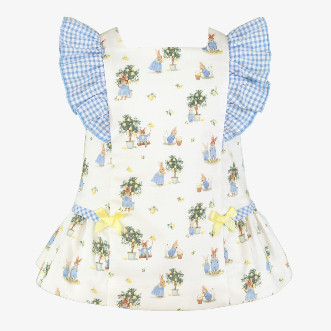 PRE ORDER Miranda Baby Girls Bunny Dress & Knickers 25VB