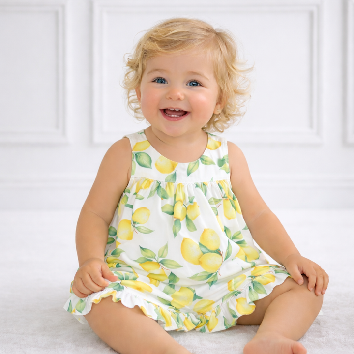 Deolinda Baby Girls Sorento Lemons Dress & Knickers 26323