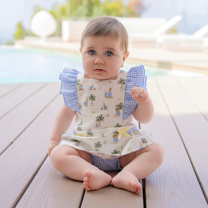 PRE ORDER Miranda Baby Girls Bunny Dress & Knickers 25VB