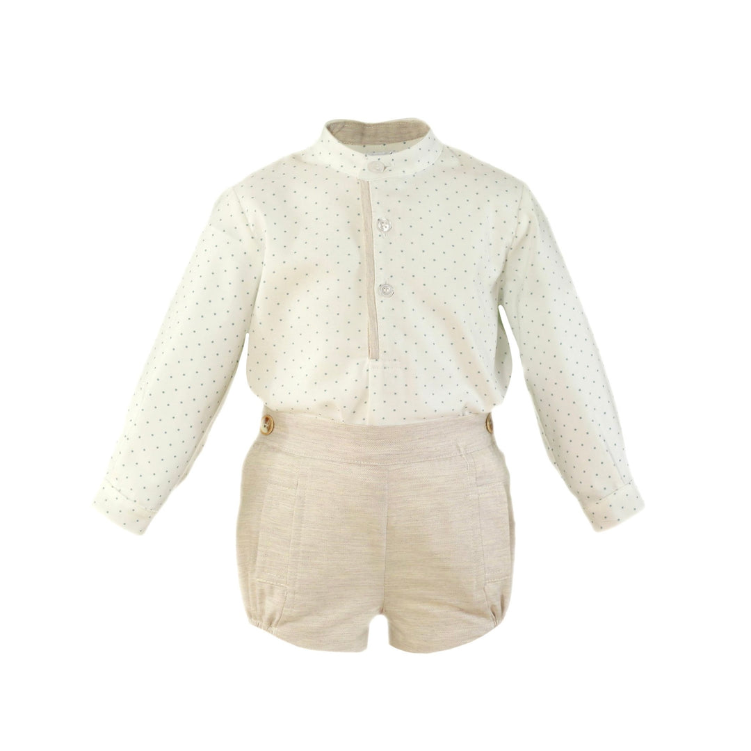 Miranda Baby Boys Beige Two Piece Set 138/23CR