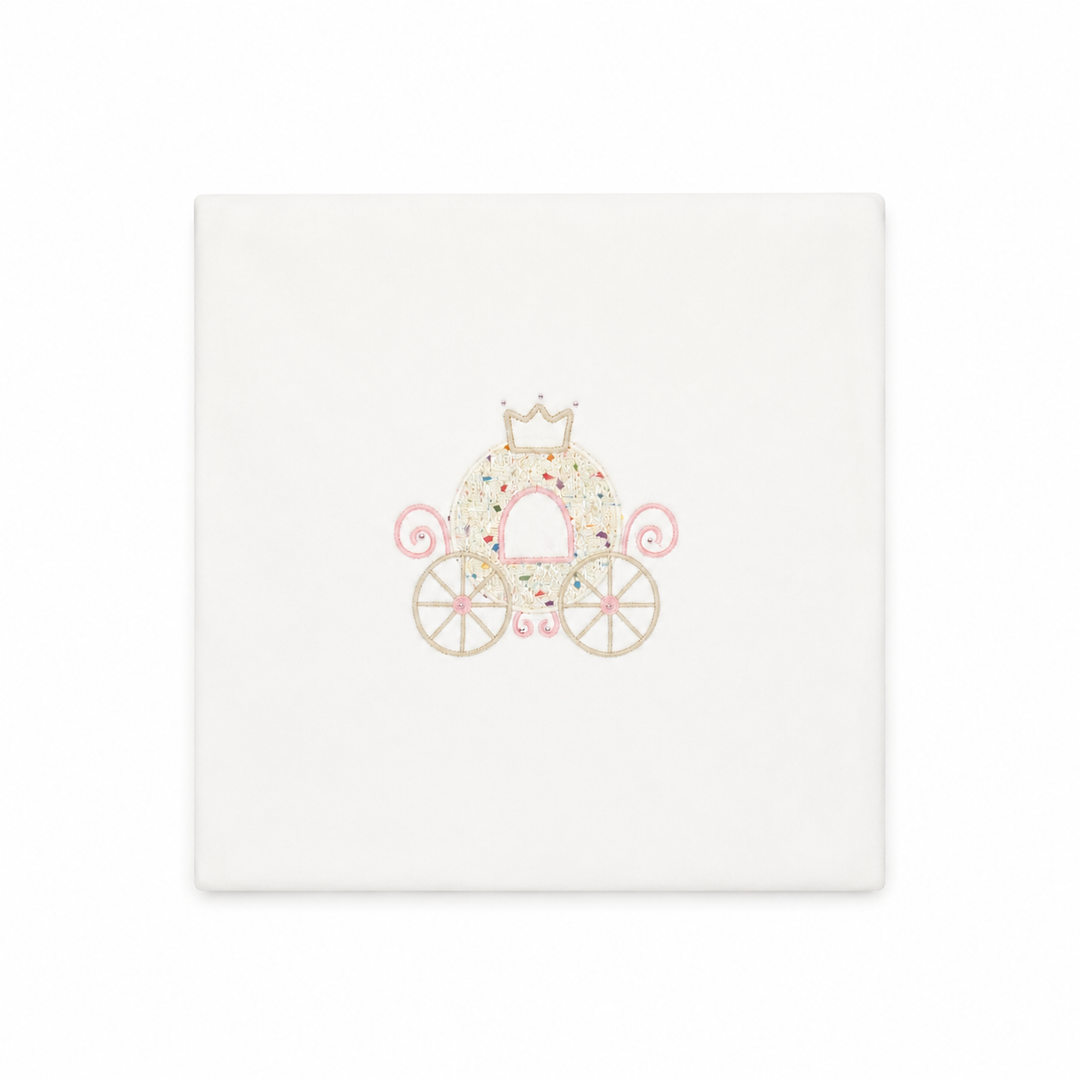 DEOLINDA CHIC BABY GIRLS CARRIAGE VELOUR BLANKET CD126010