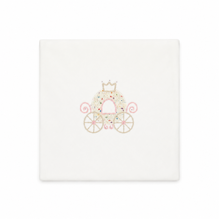 DEOLINDA CHIC BABY GIRLS CARRIAGE VELOUR BLANKET CD126010
