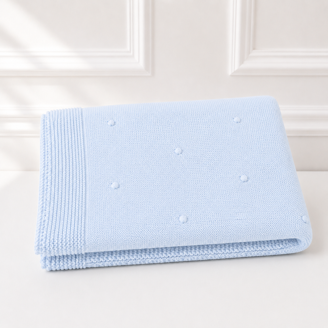 SARDON BLUE BABY SHAWL 872