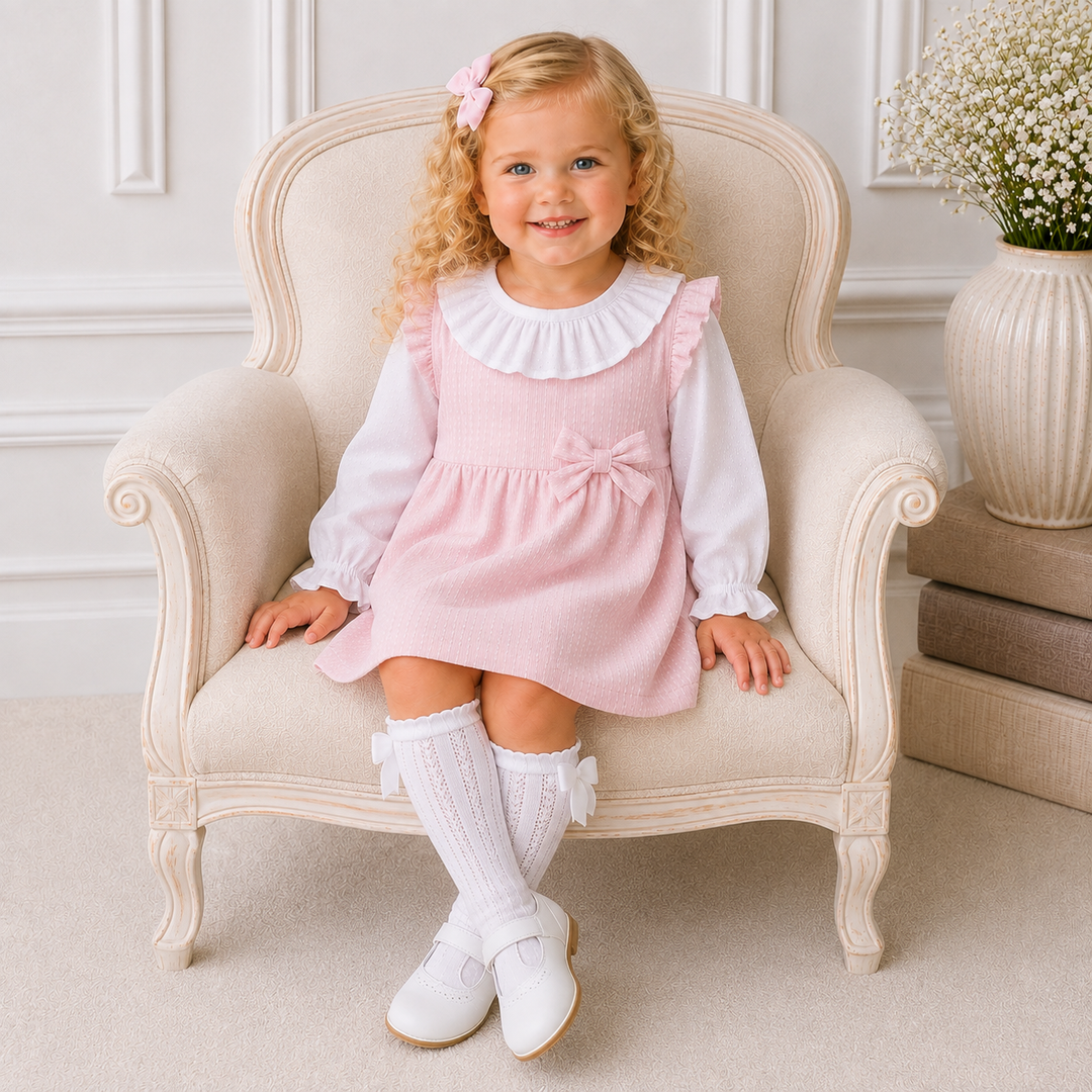 RAPIFE GIRLS PINK DREAMY DRESS 4215