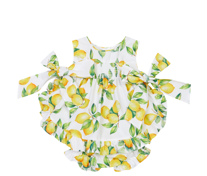 Deolinda Baby Girls Sorento Lemons Dress & Knickers 26323