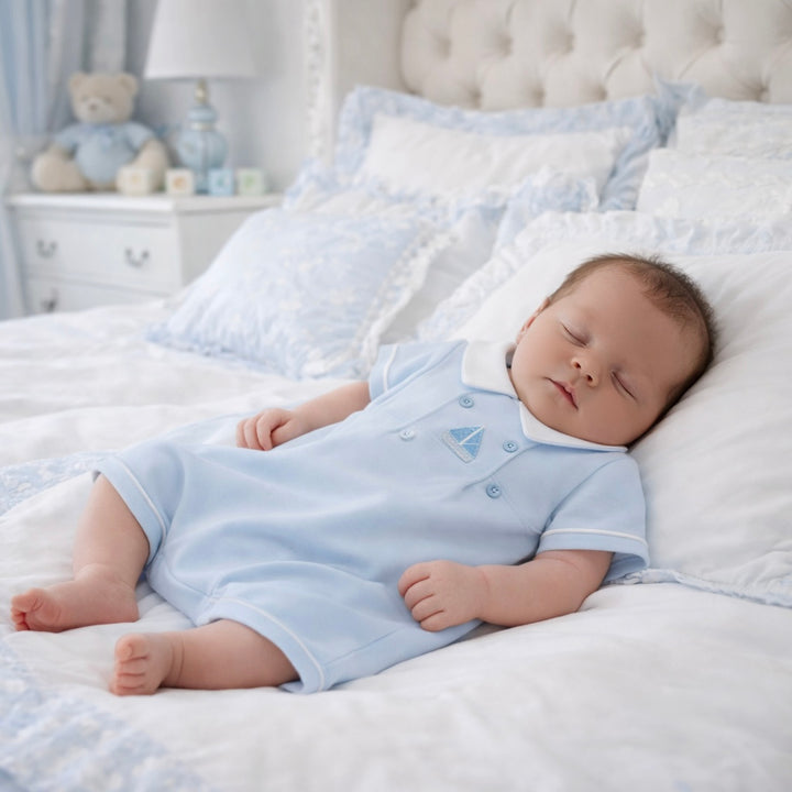 Baby Boys Sailor Romper 6313S