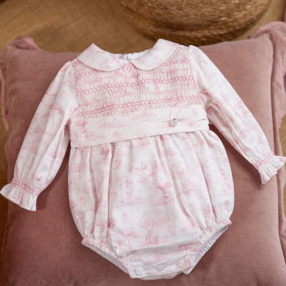 Deolinda Romera Smocked Romper 25505