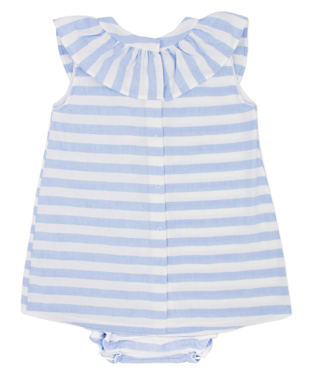 Rapife Blue & White Striped Dress And Knickers 4515S24B