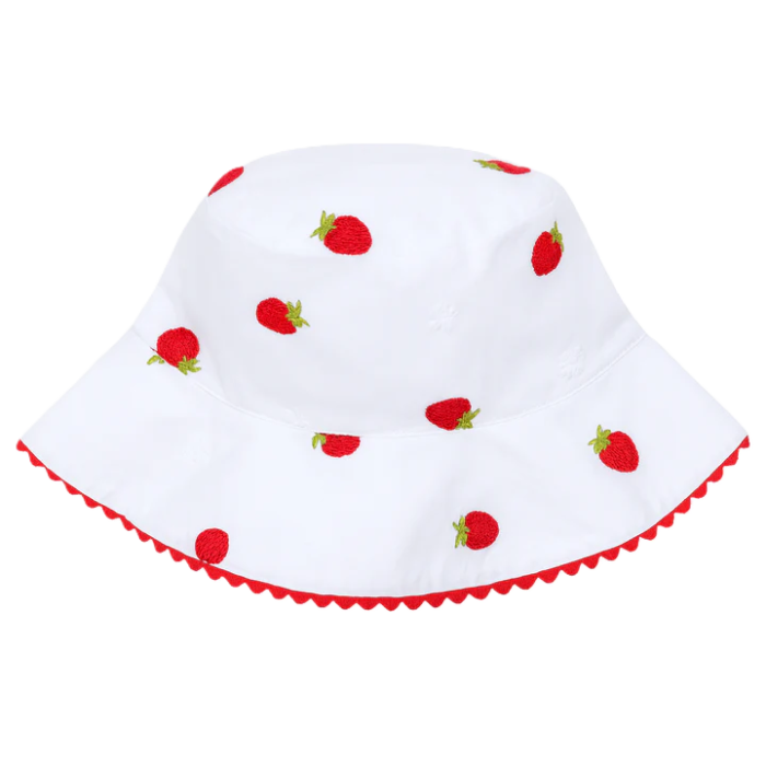 Deolinda Strawberry Embroidered Hat DBV26CO1