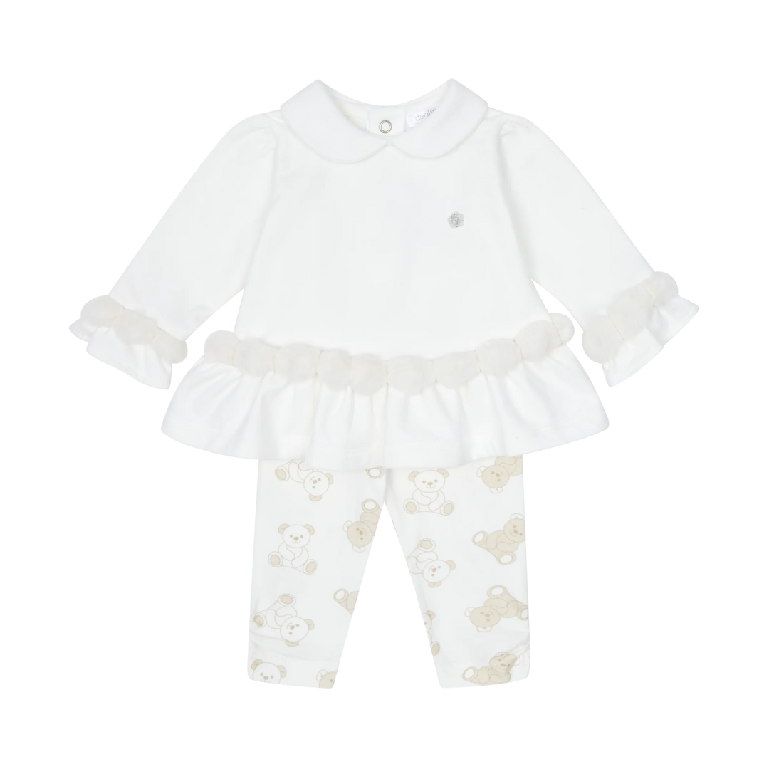 Deolinda Jazz Teddy Bear Pom Pom Legging Set 25717