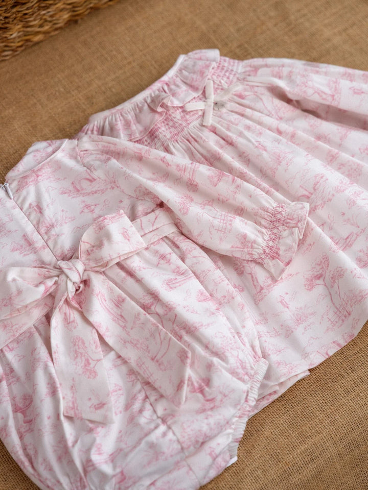 Deolinda Romera Smocked Romper 25505