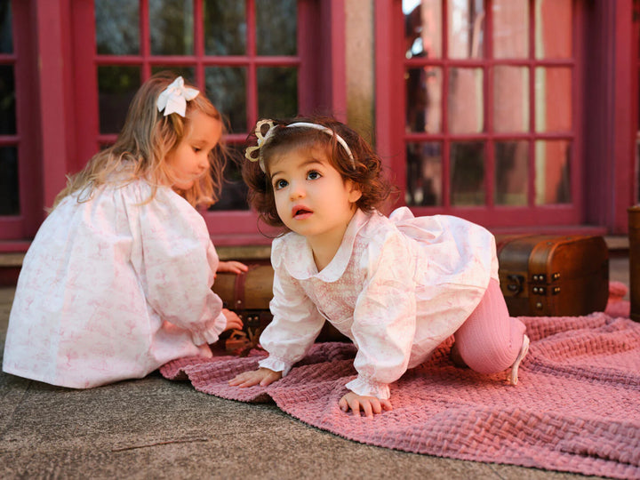 Deolinda Romera Smocked Romper 25505
