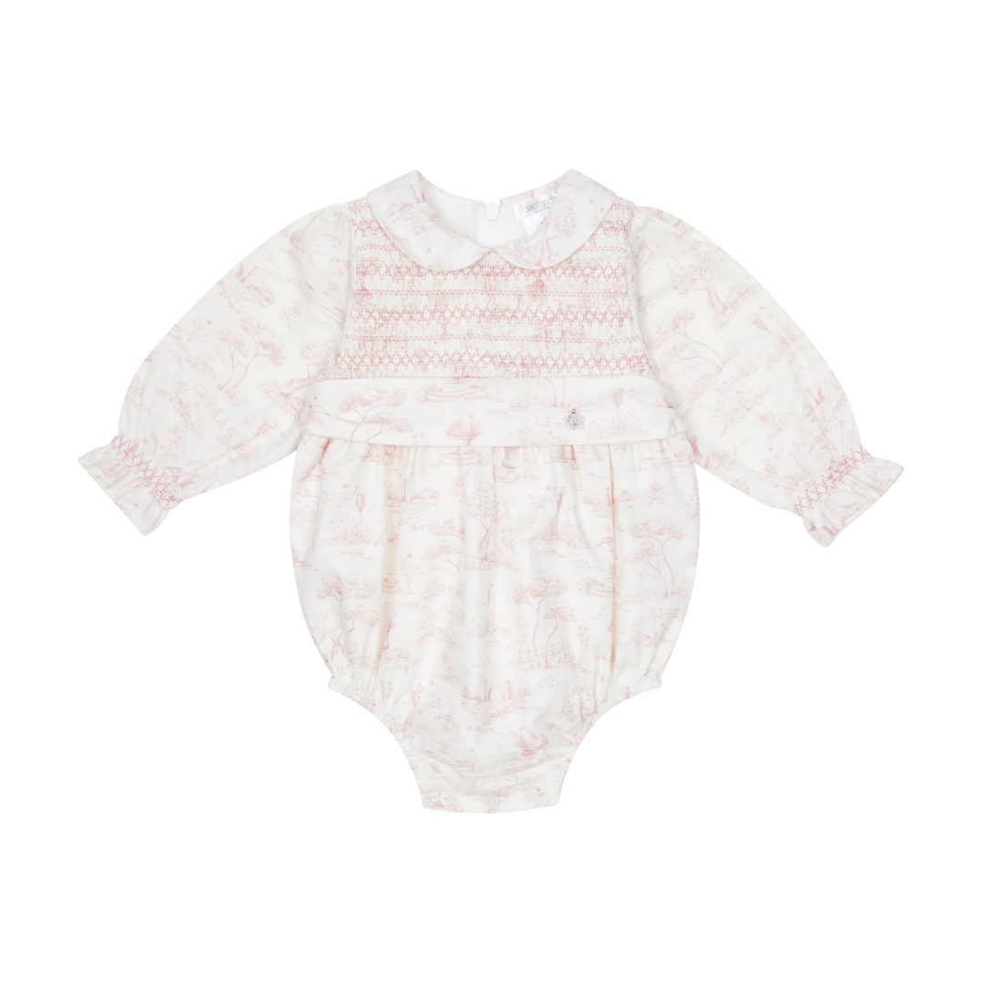 Deolinda Romera Smocked Romper 25505