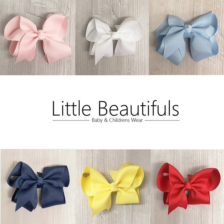 6" Hair Bow Clip