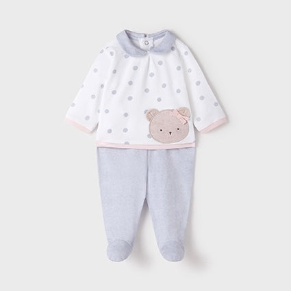 Mayoral Baby Girl Teddy Set 1591G